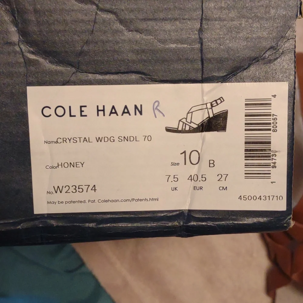 👣COLE HAAN Crystal Espadrille Sandal in Honey
